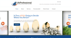 Desktop Screenshot of lifeprofessionalinc.com